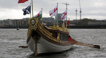 The Queen’s Row Barge Gloriana